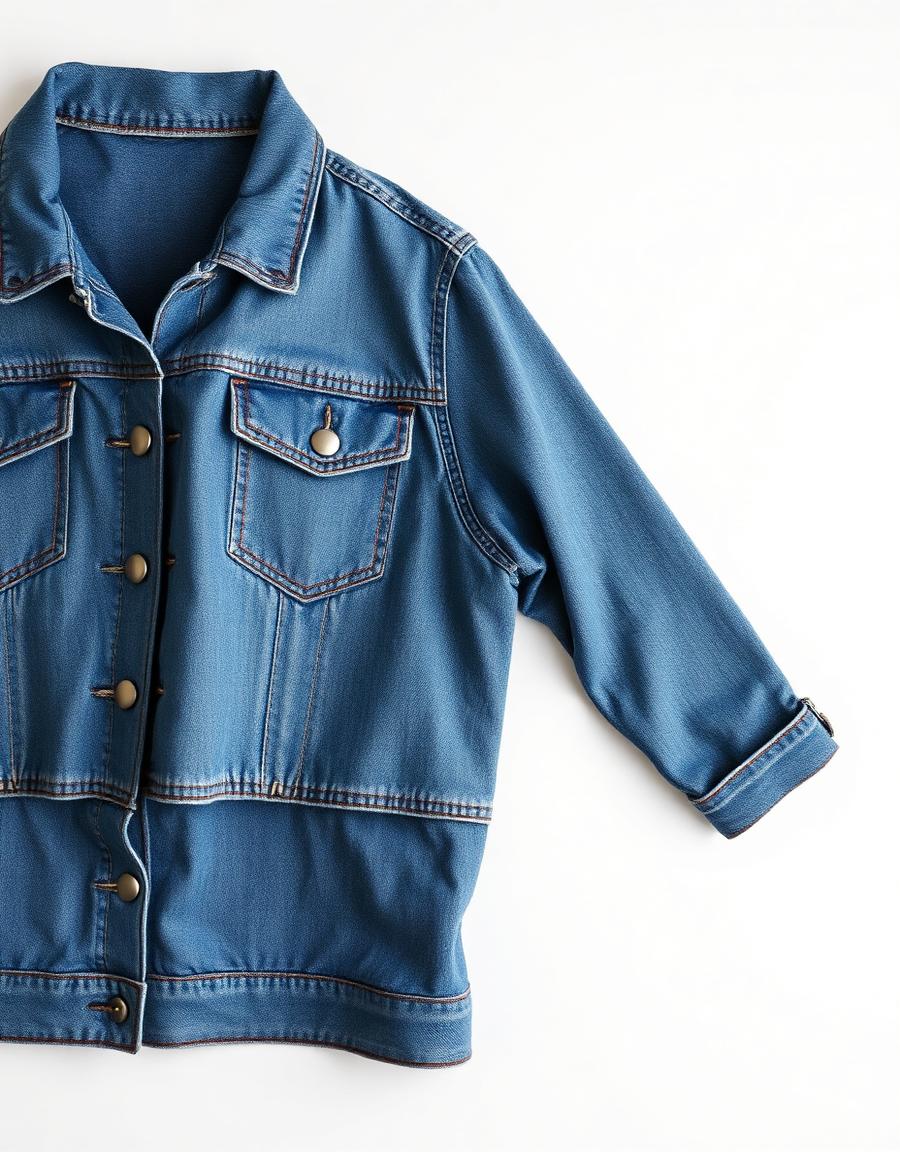 Cropped Denim Jacket
