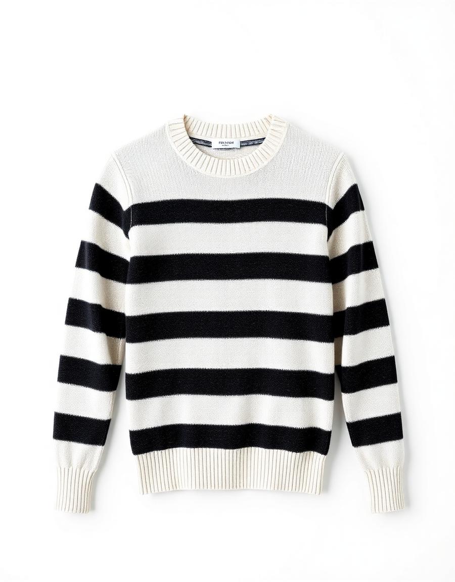 Striped Knit Sweater