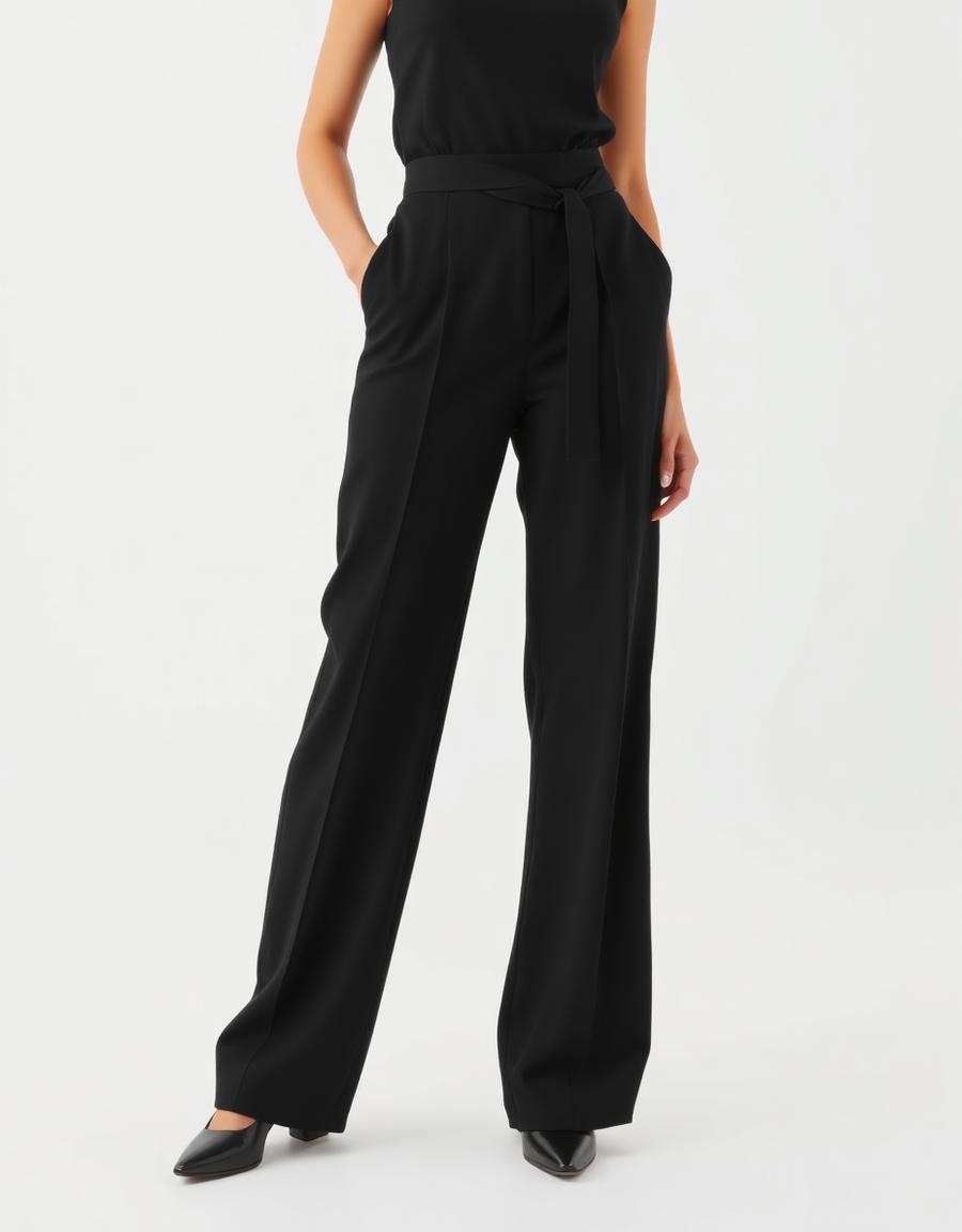 Wide Leg Trousers